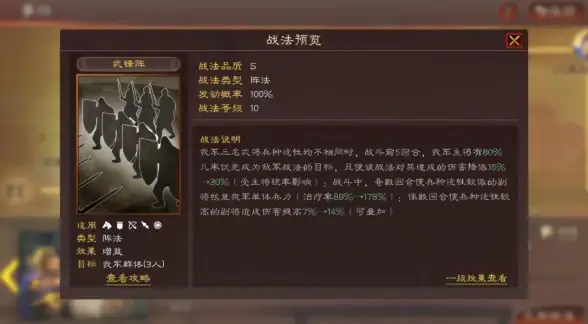 策略推荐▪核心解析▪实战指南 三国家喻户晓武锋阵黄忠最佳战法搭配全解析