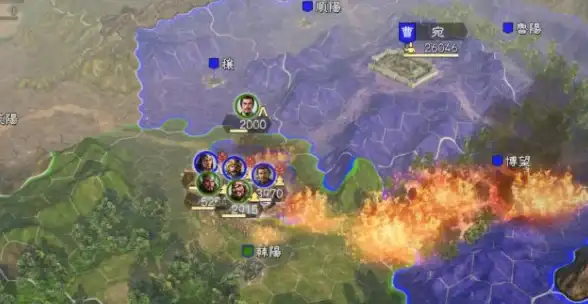 攻城掠地城池地图指南