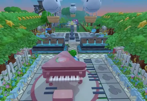 游戏攻略🎮空中钢琴最佳摆放位置全解析，摩尔庄园手游必看指南
