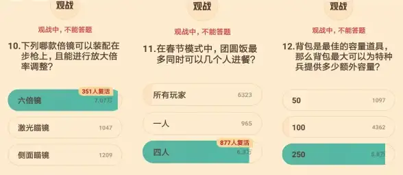 游戏攻略🔥穿越火线召唤实验全新终极答题秘籍详解