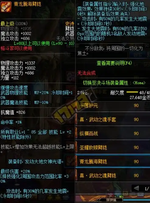 装备🔥精选 玩法建议 dnf终极乌鸡防具推荐与选择攻略